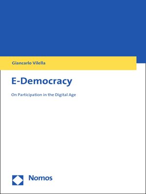cover image of E-Democracy